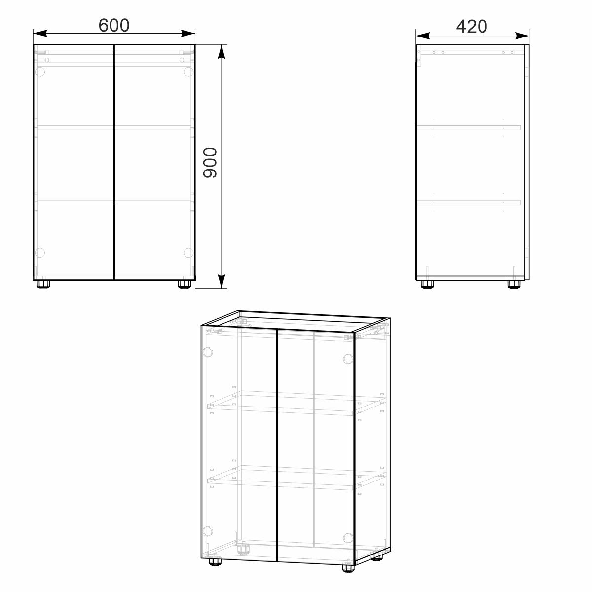 МГ-6 Тумба-1 (орех) - Фото_1